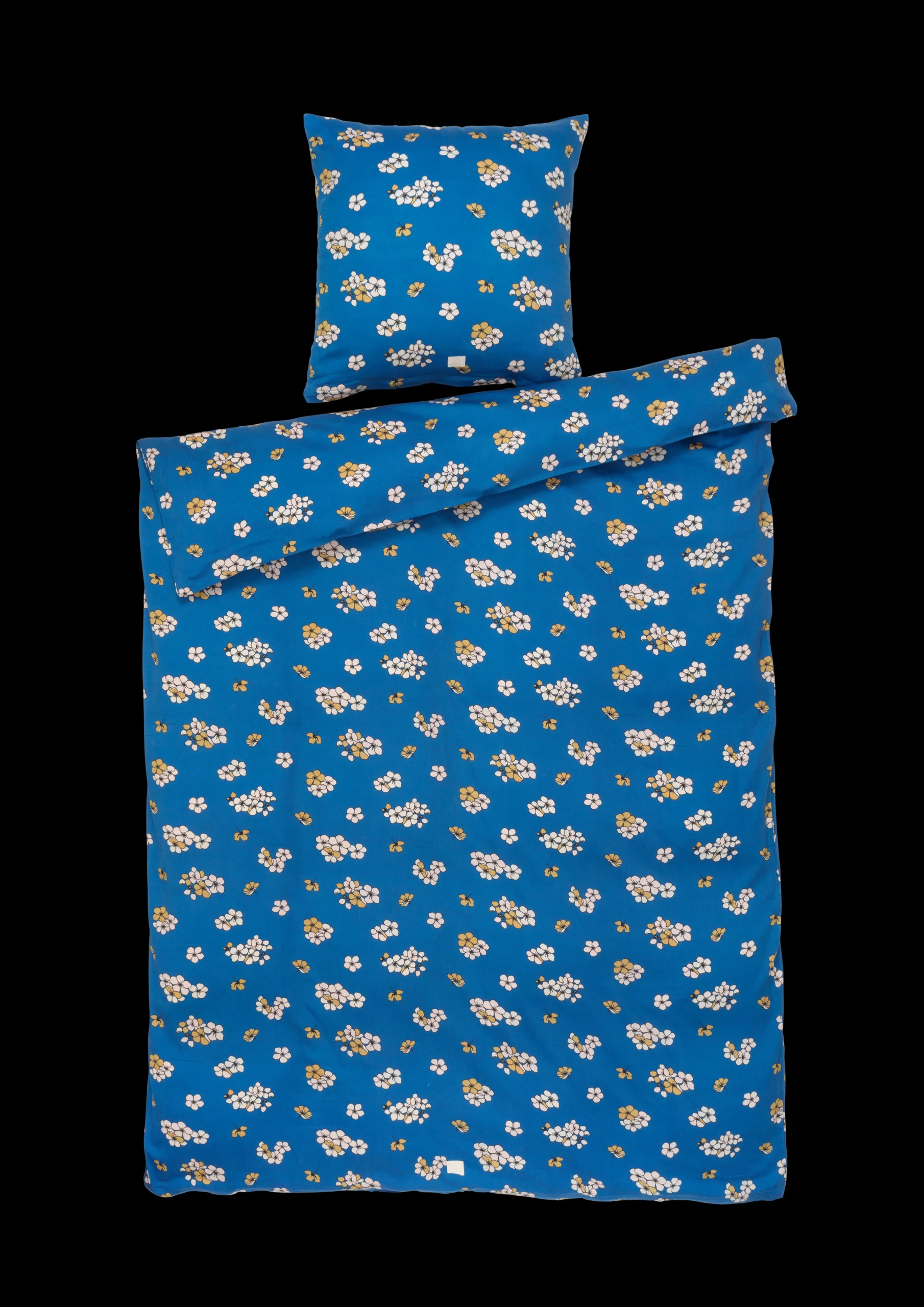 Outlet JUNA Grand Pleasantly Sengetøj 140x220 cm blå DK | Køb her