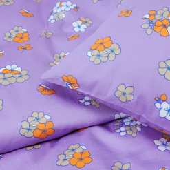 Outlet JUNA Grand Pleasantly Sengetøj 200x220 cm lavendel | Køb her