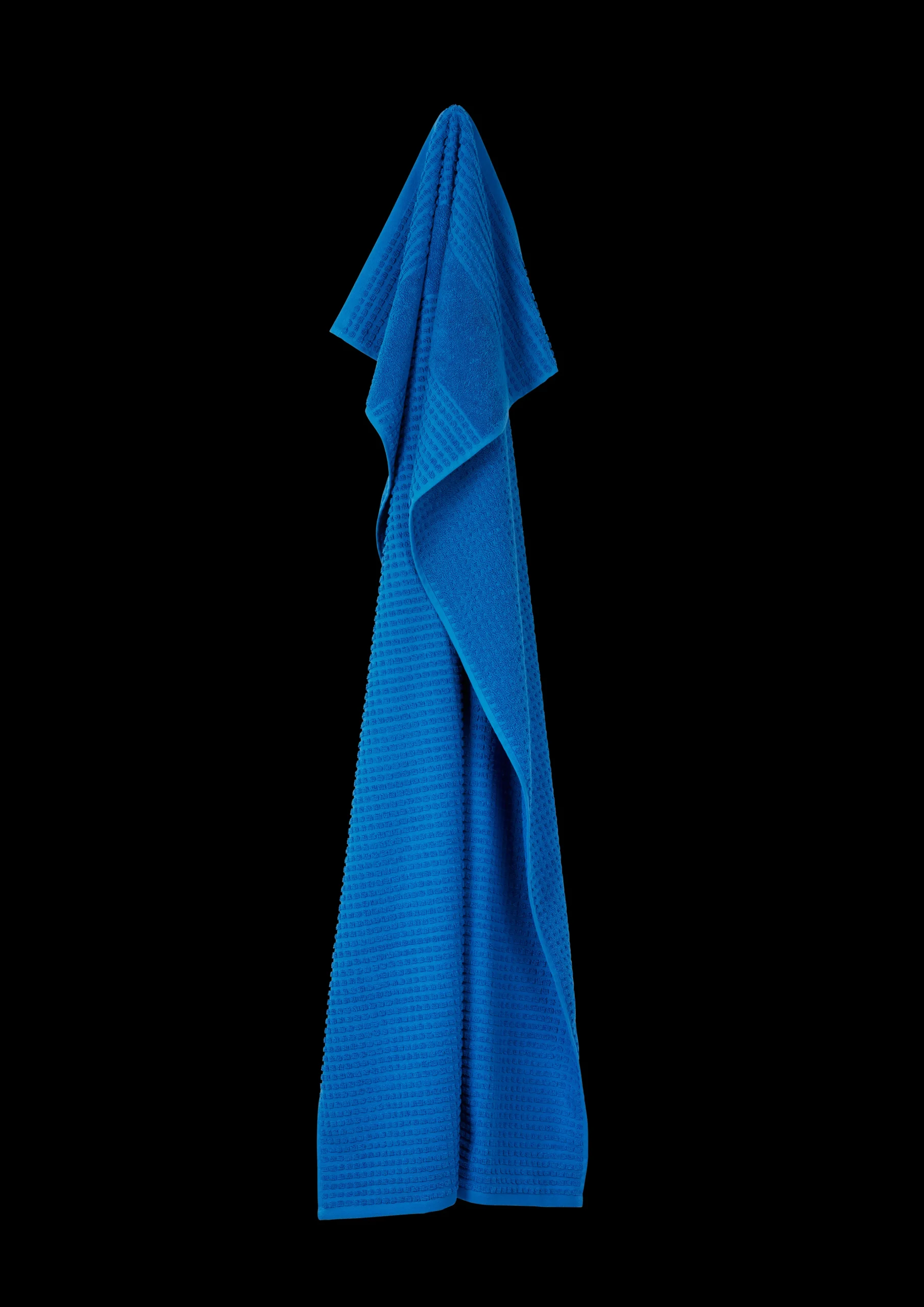 Best JUNA Håndklæde 70x140 cm i blå fra serien Check | Køb her