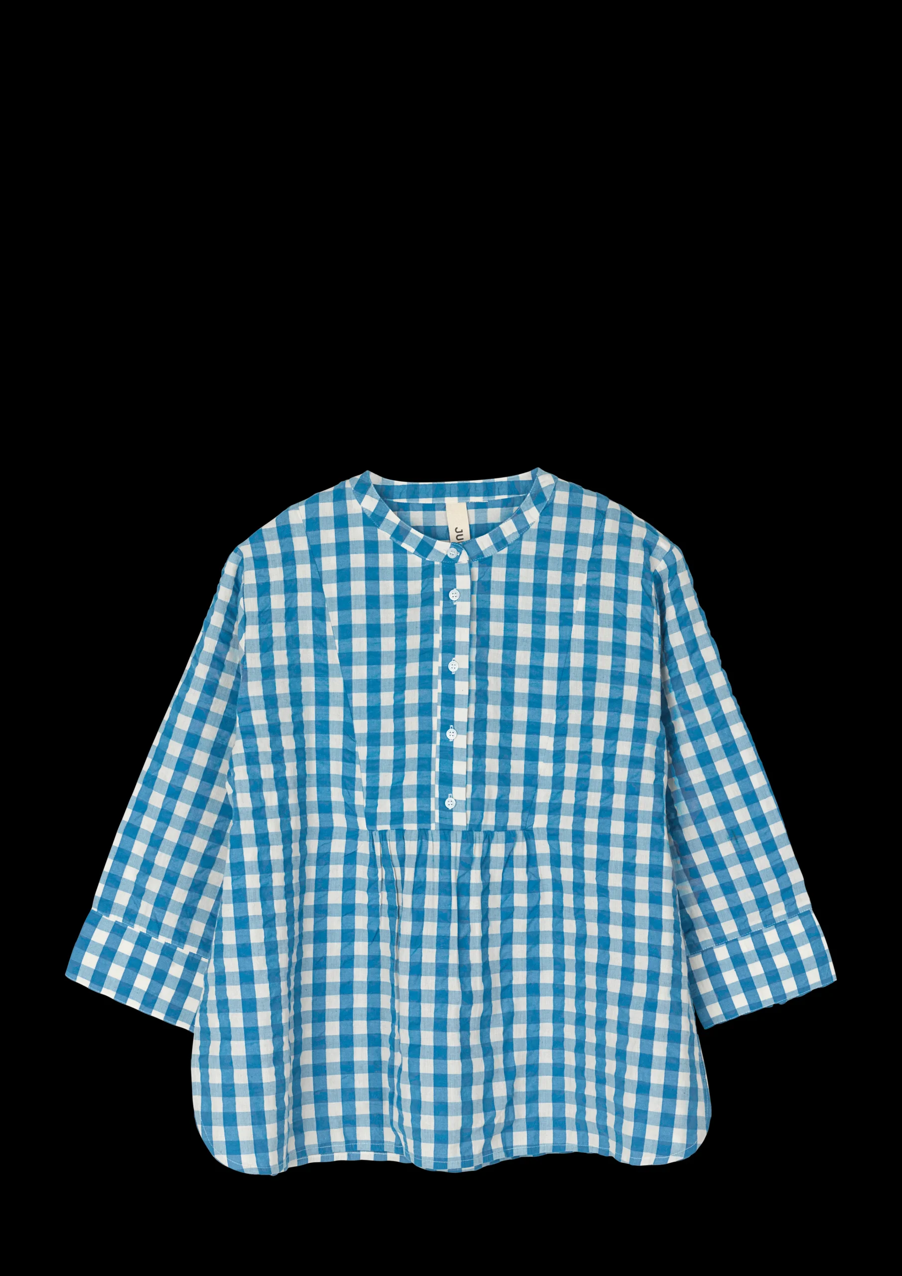 Clearance JUNA Irene shirt S/M i blå fra serien Bæk&Bølge | Køb her