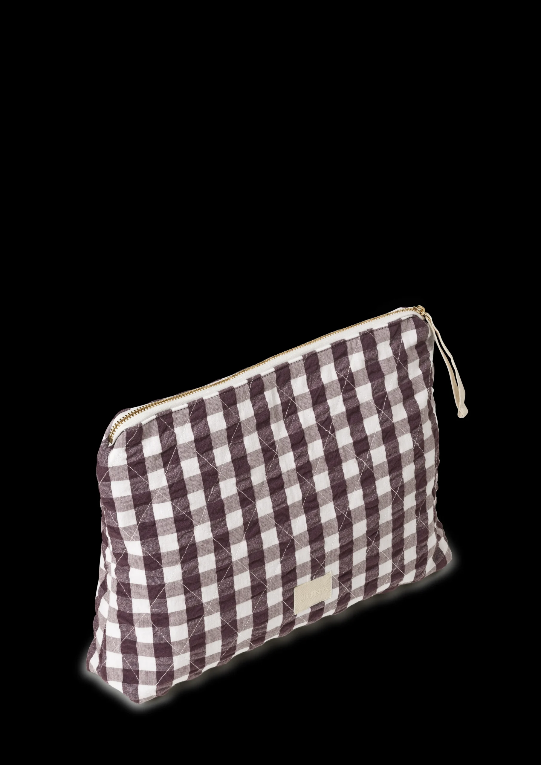 New JUNA Karla Toilettaske 30x10x20 cm i brun | Køb her
