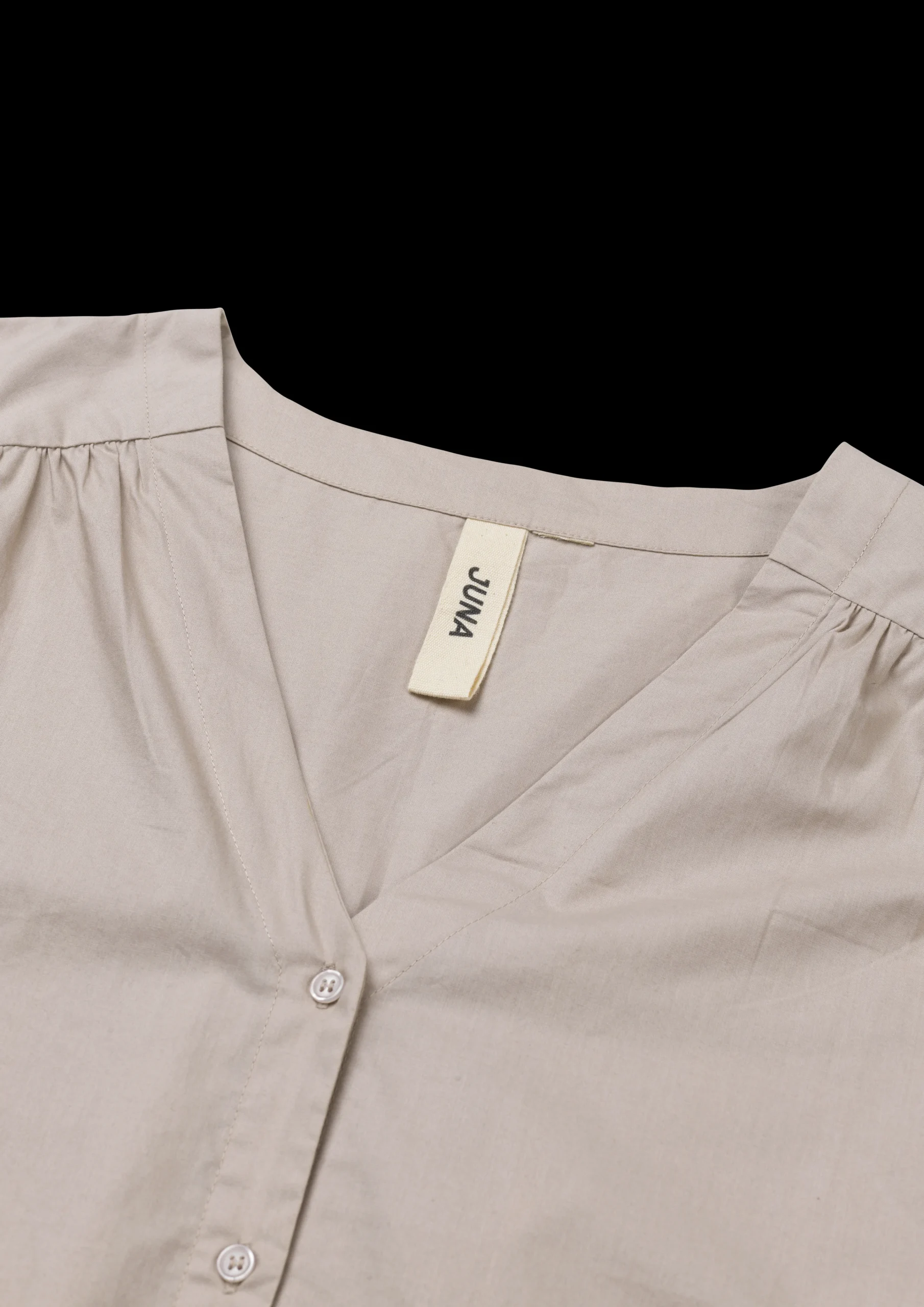 Sale JUNA Laura dress XS i grå fra serien Soft | Køb her