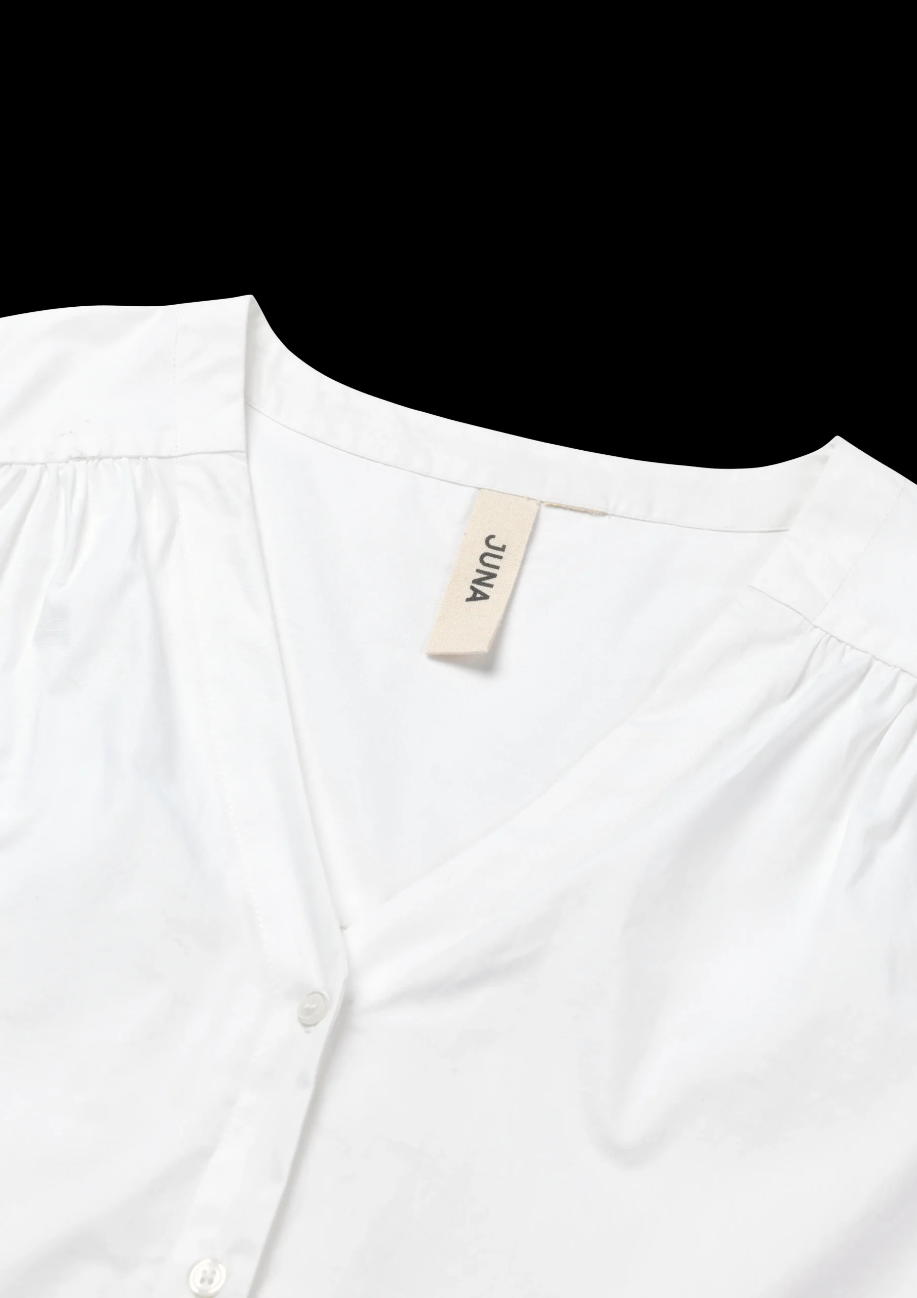 Clearance JUNA Laura dress XS i hvid fra serien Soft | Køb her