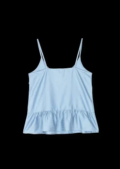 New JUNA Liv chemise S/M i blå fra serien Cube | Køb her
