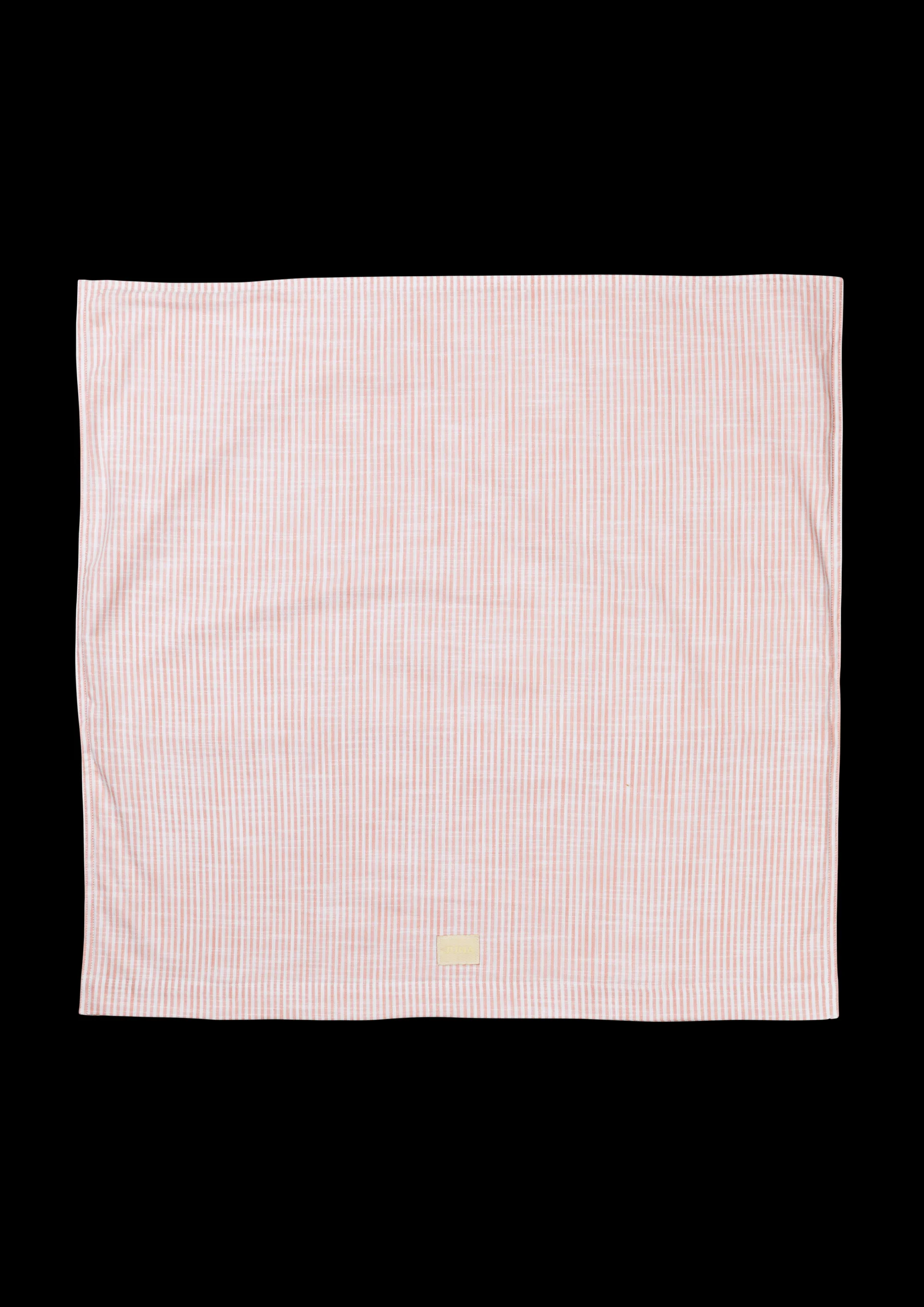 Outlet JUNA Monochrome Lines Pudebetræk 63x60 cm rosa/hvid