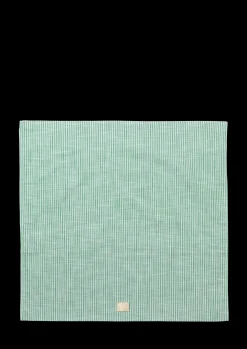 Best JUNA Monochrome Lines Pudebetræk 63x60cm grøn/hvid | Køb her