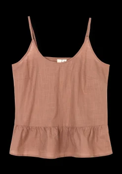 Clearance JUNA Monochrome Liv chemise S/M støvet rød | Køb her