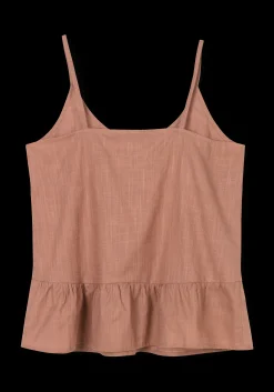 Clearance JUNA Monochrome Liv chemise S/M støvet rød | Køb her