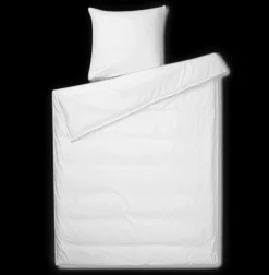 New JUNA Monochrome Sengetøj 150x210 cm hvid SE | Køb her