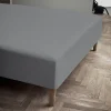 Best JUNA Percale Boxlagen 160x30x200 cm grå - Køb her