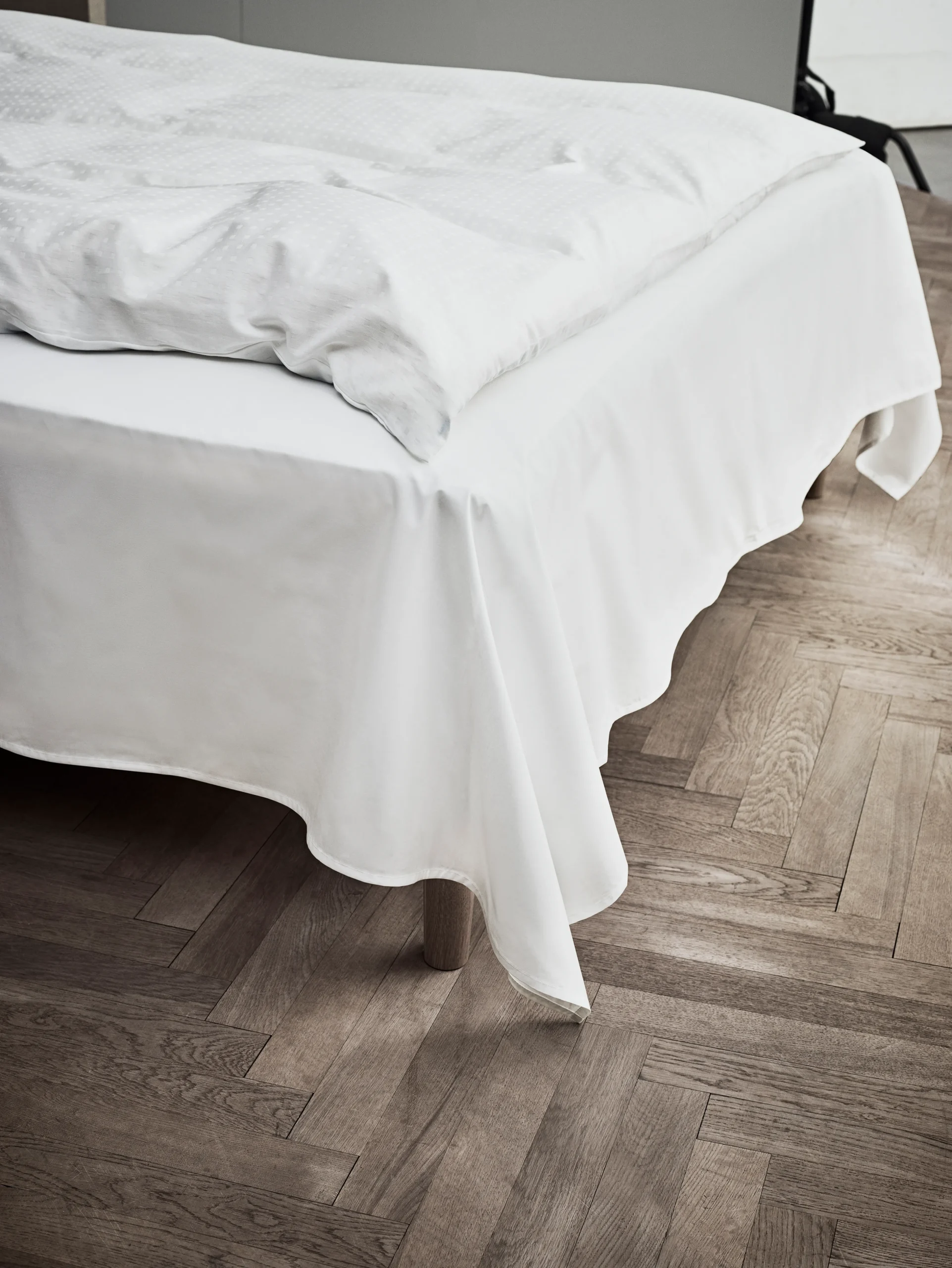 Best JUNA Percale Fladt lagen 240x260 cm hvid | Køb her