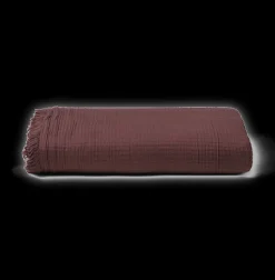 Hot JUNA Plaid 130x190 cm i brun fra serien View | Køb her