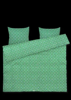 Best JUNA Pleasantly Sengetøj 220x220 cm grøn SE | Køb her