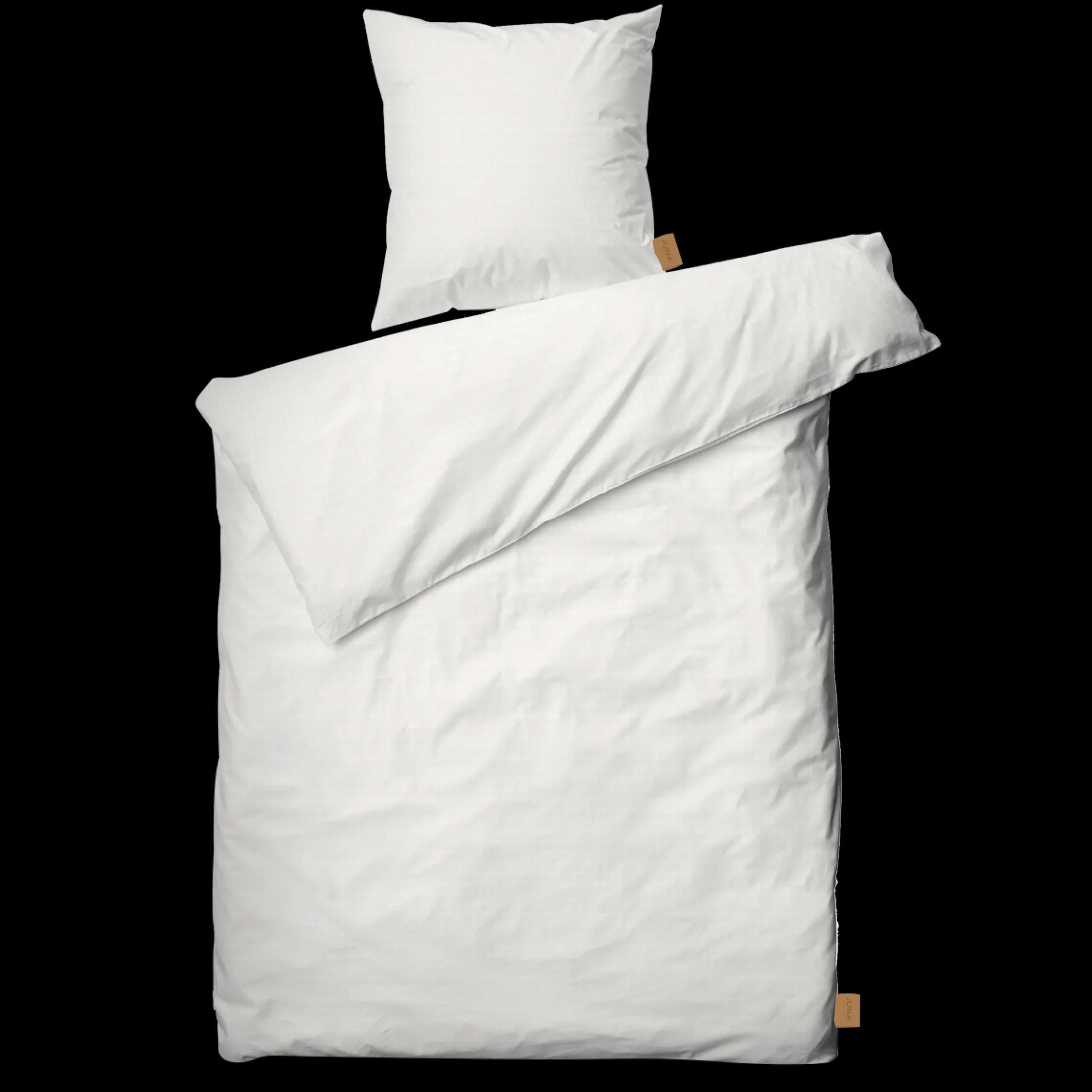 Best JUNA Sengetøj 150x210 cm i hvid fra serien Cube | Køb her
