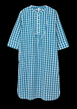 Sale JUNA Sonja dress S/M i blå fra serien Bæk&Bølge | Køb her