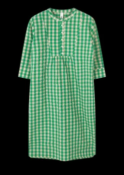 Discount JUNA Sonja dress S/M i grøn fra serien Bæk&Bølge | Køb her