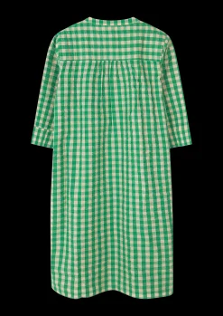 Discount JUNA Sonja dress S/M i grøn fra serien Bæk&Bølge | Køb her