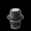 Kähler Kahler Hammershøi Prop Ø4 cm sort | Køb på Rosendahl.com