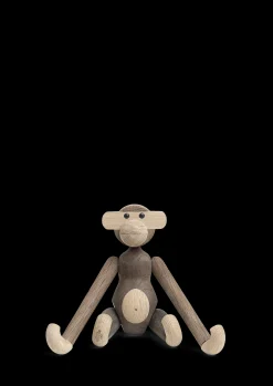 Best Kay Bojesen Abe lille i træ fra serien Monkey | Køb her