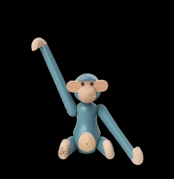 Discount Kay Bojesen Abe mini i blå fra serien Monkey | Køb her