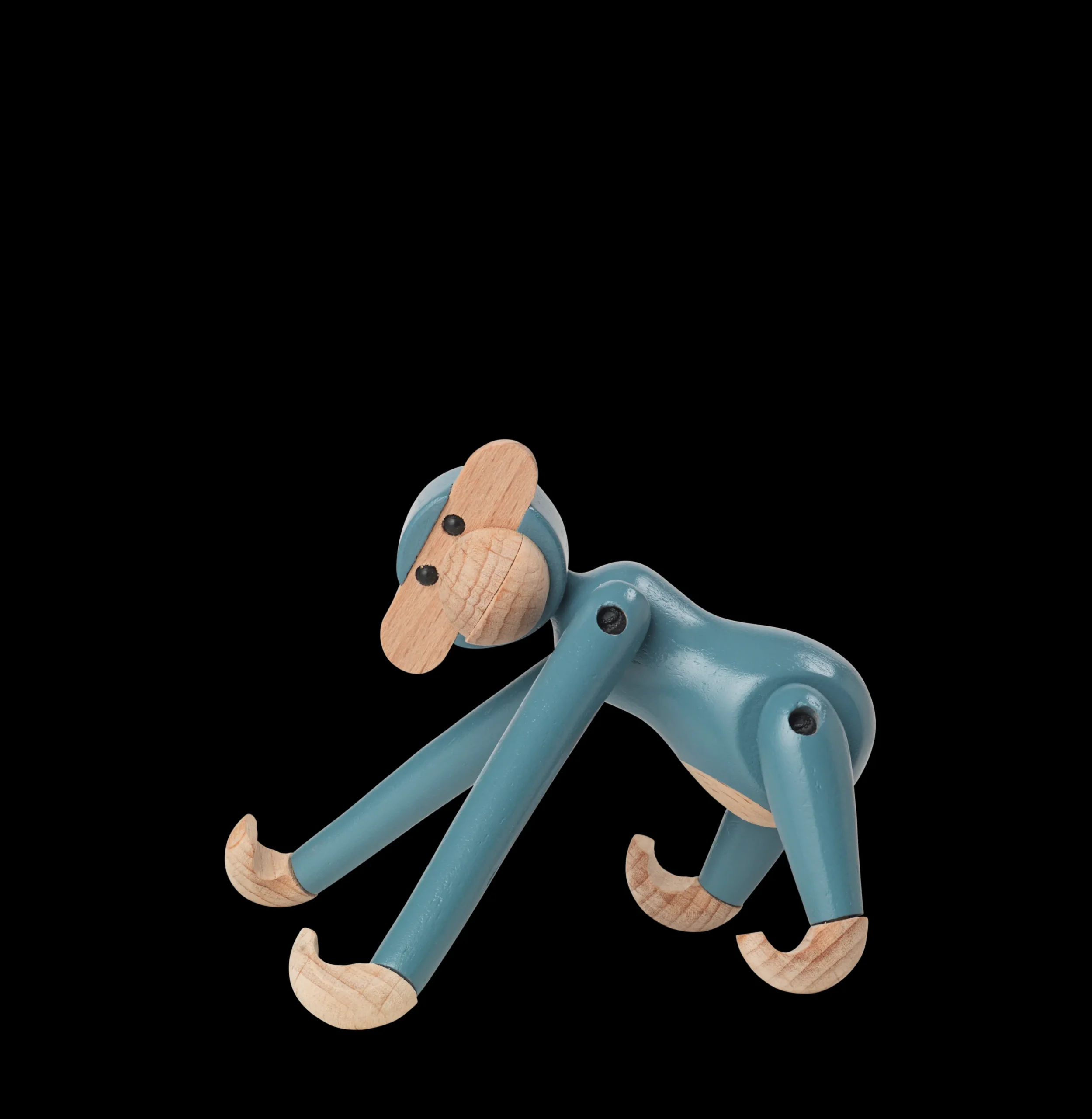 Discount Kay Bojesen Abe mini i blå fra serien Monkey | Køb her