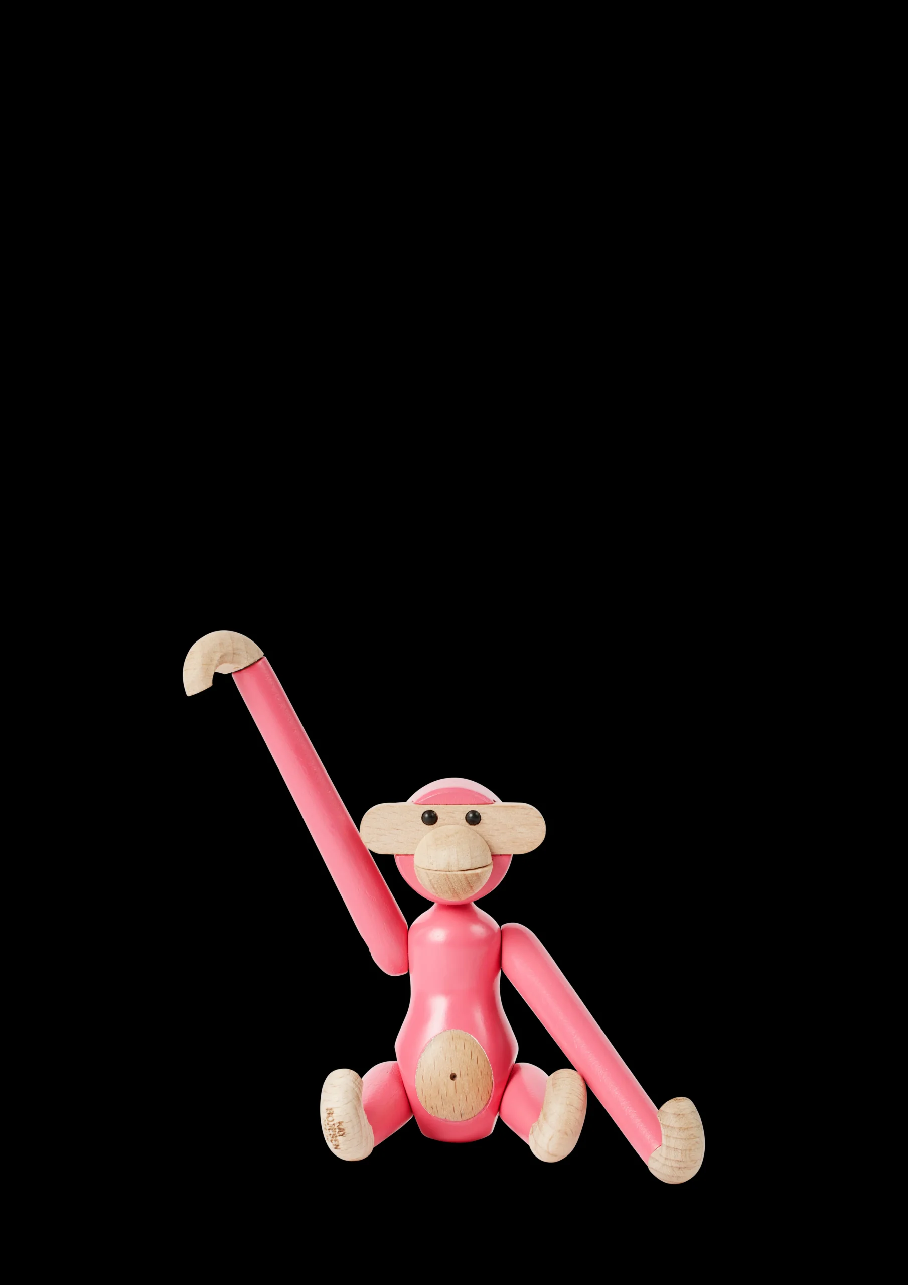 Discount Kay Bojesen Abe mini i rosa fra serien Monkey | Køb her
