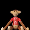 Discount Kay Bojesen Abe x DBU Herre 2024 stor teak/limba - Køb her