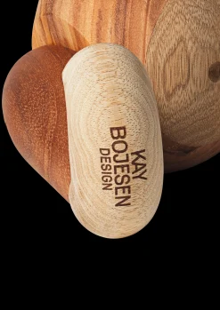 Clearance Kay Bojesen Abe x DBU Kvinde 2024 stor teak/limba - Køb her