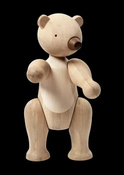 Best Kay Bojesen Bjørn XXL i træ fra serien Masterpieces