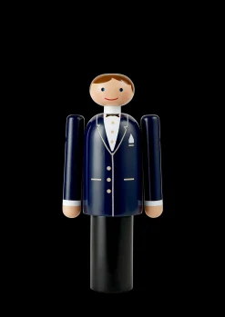 Discount Kay Bojesen Brudgom H18 cm i blå fra serien Figurines