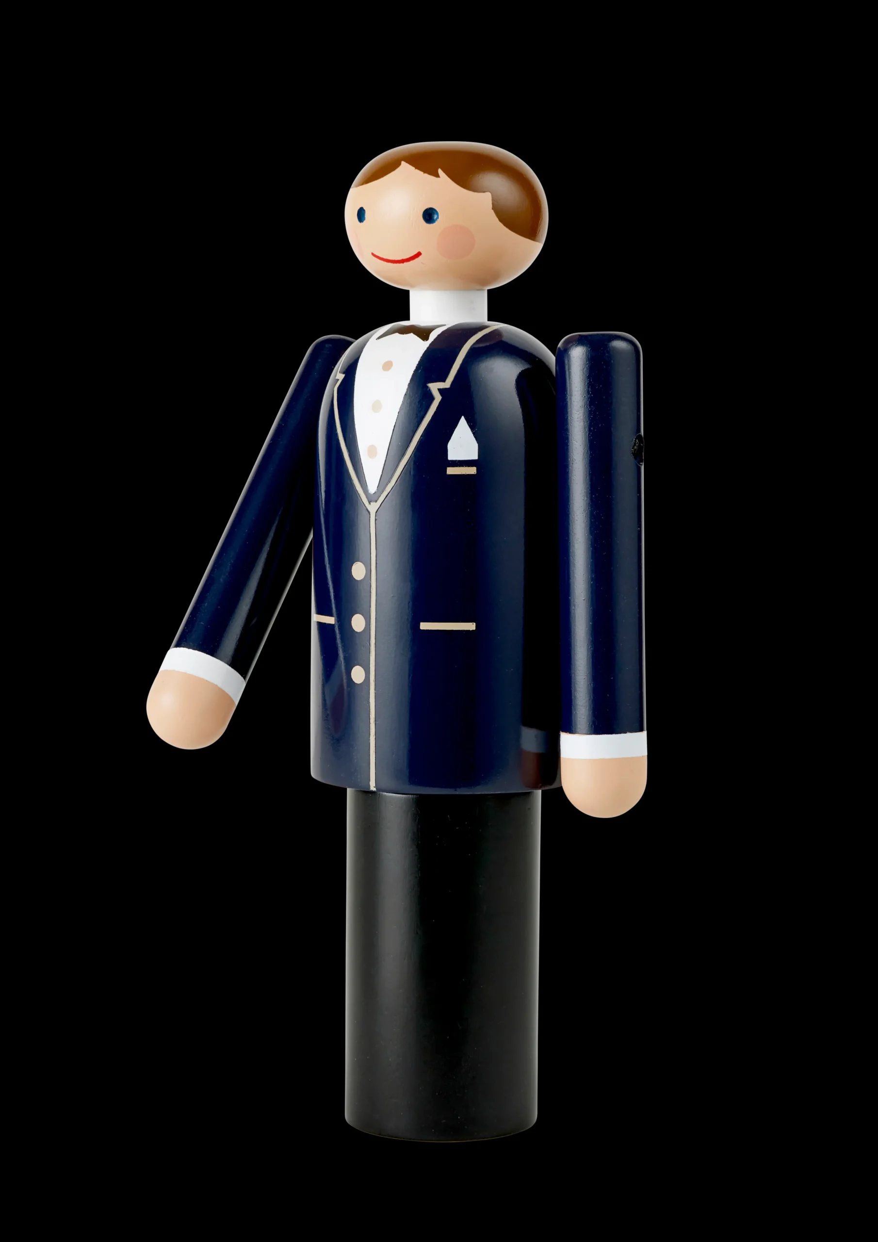 Discount Kay Bojesen Brudgom H18 cm i blå fra serien Figurines