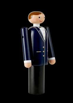 Discount Kay Bojesen Brudgom H18 cm i blå fra serien Figurines