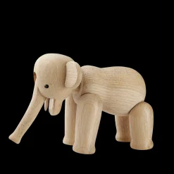 New Kay Bojesen Elefant mini i træ fra serien Other animals