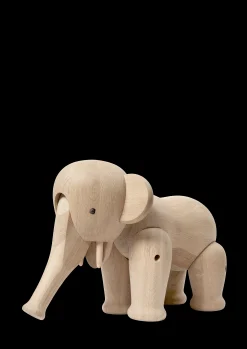 Best Kay Bojesen Elefant XXL i træ fra serien Masterpieces