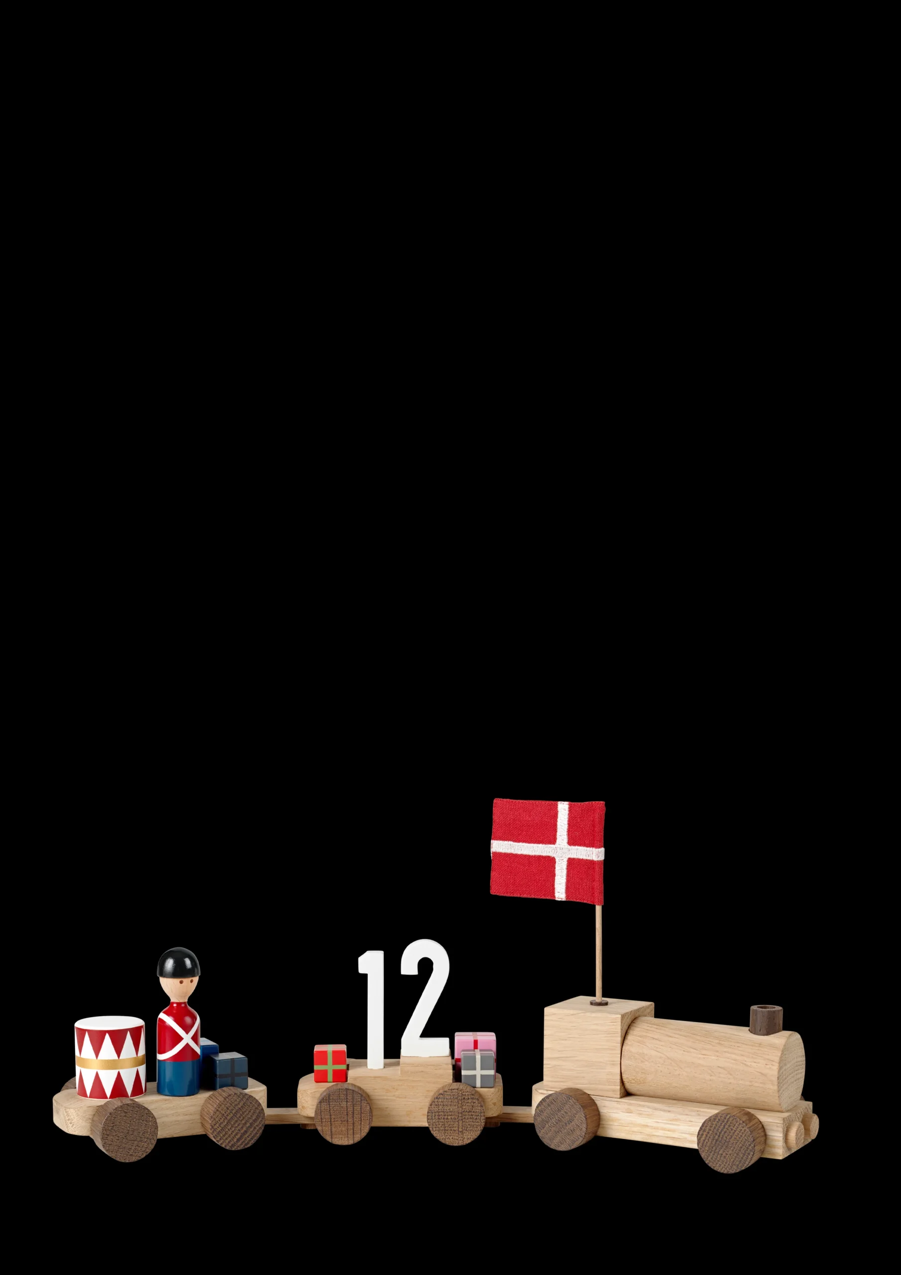 Clearance Kay Bojesen Fødselsdagstog Dansk i træ fra serien Figurines