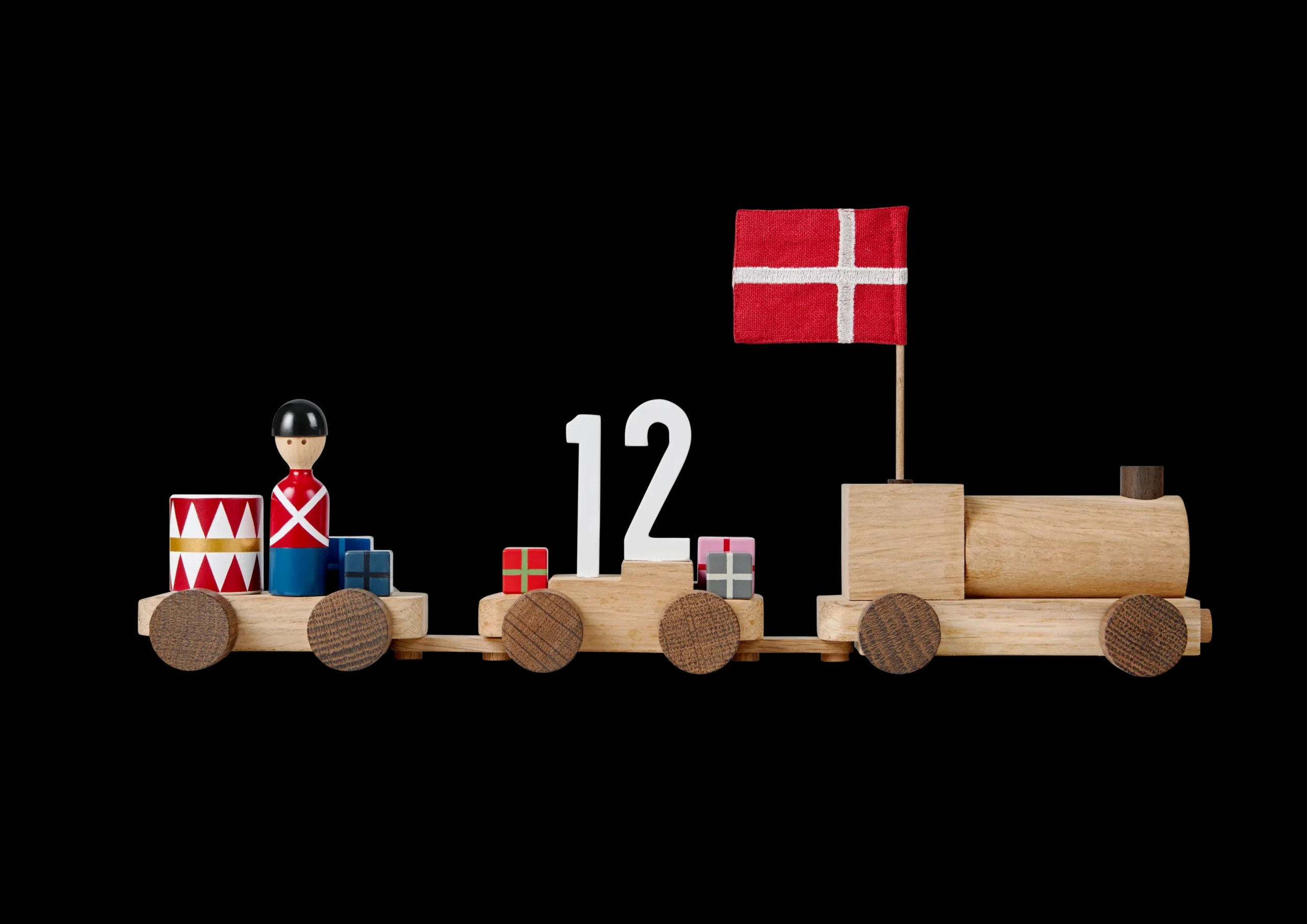Clearance Kay Bojesen Fødselsdagstog Dansk i træ fra serien Figurines