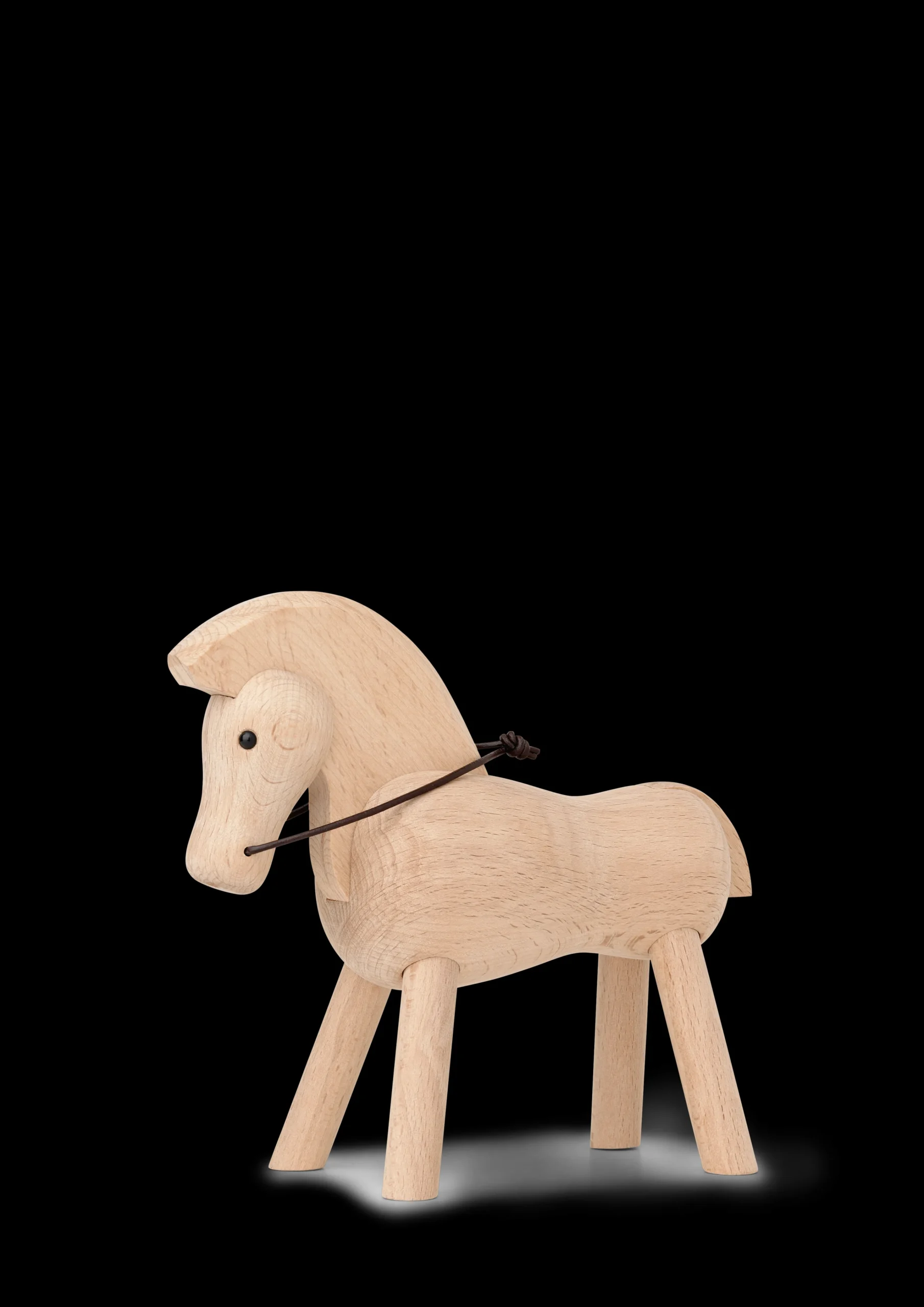 Outlet Kay Bojesen Hest H14 cm i træ fra serien Other animals