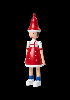 Clearance Kay Bojesen Jule Lise H17,5 i rød fra serien Figurines