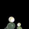 Hot Kay Bojesen Liv & Lykke 1 par i grøn fra serien Birds