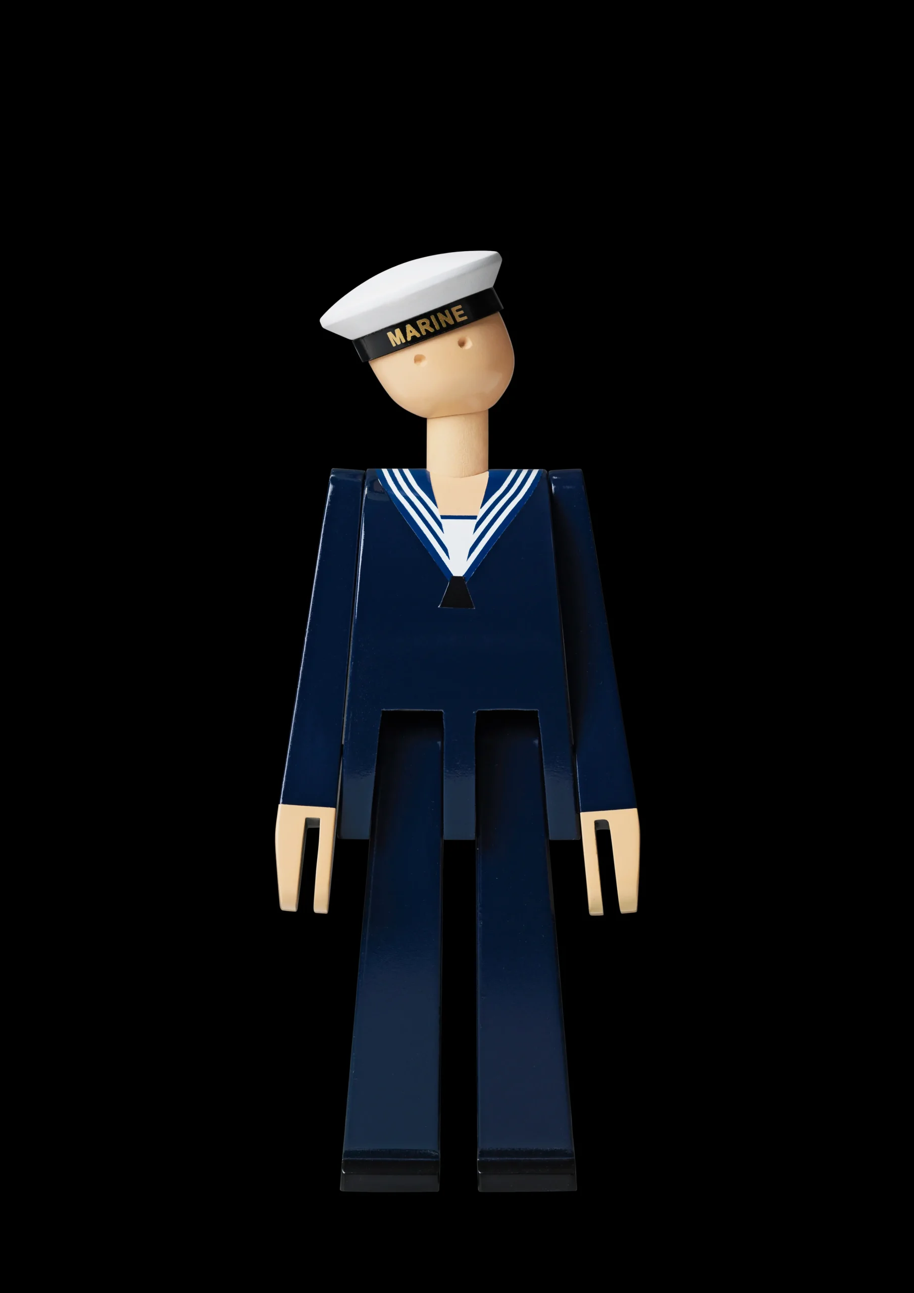 Outlet Kay Bojesen Marine H20.5 cm i blå fra serien Figurines