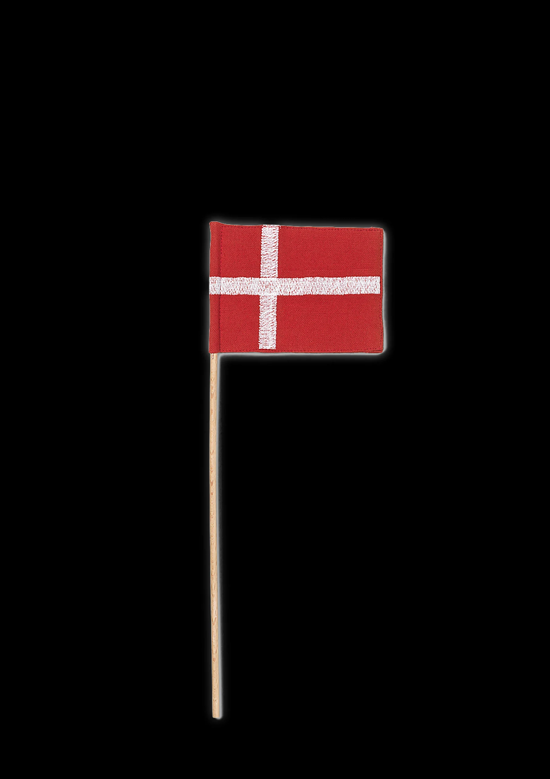 Hot Kay Bojesen Reservedel Tekstilflag til lille garder rød/hvid