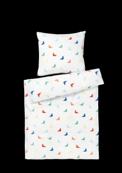Outlet Kay Bojesen Sengetøj Sangfugl baby 70x100cm DK i multi