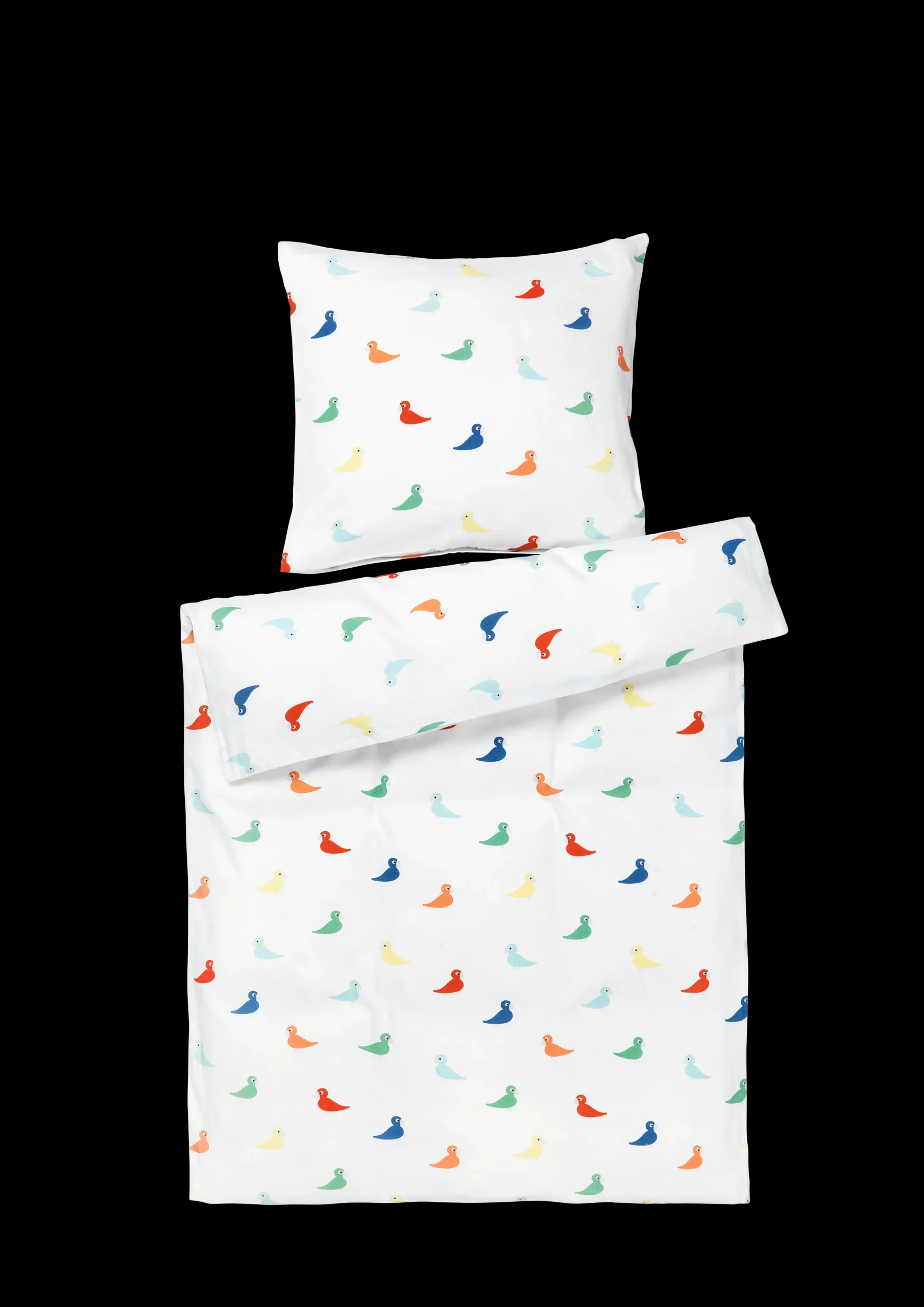 Outlet Kay Bojesen Sengetøj Sangfugl baby 70x100cm DK i multi