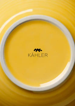 Clearance Kähler Colore Skål Ø15 cm saffron yellow | Køb her