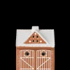 Hot Kähler Gingerbread Lyshus Julestald H11.5 brun | Køb nu