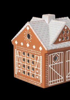 Hot Kähler Gingerbread Lyshus Julestald H11.5 brun | Køb nu