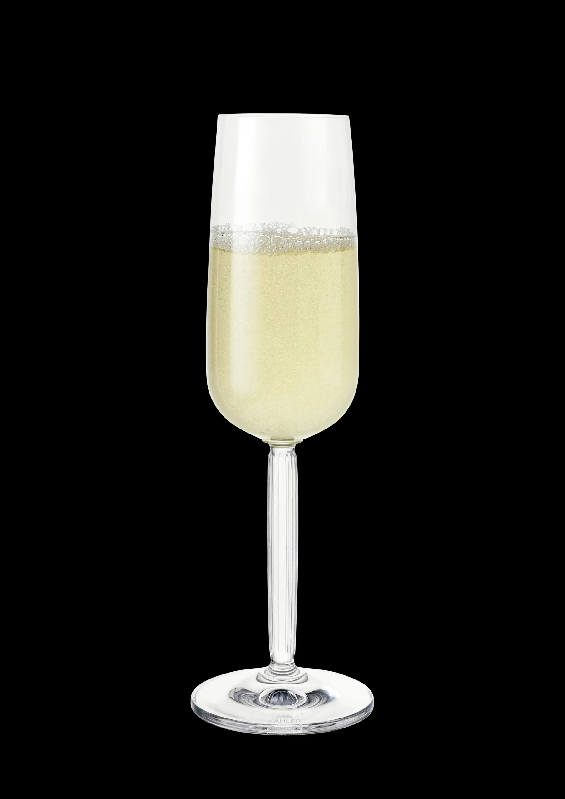New Kähler Hammershøi Champagneglas 24 cl klar 2 stk. | Køb her