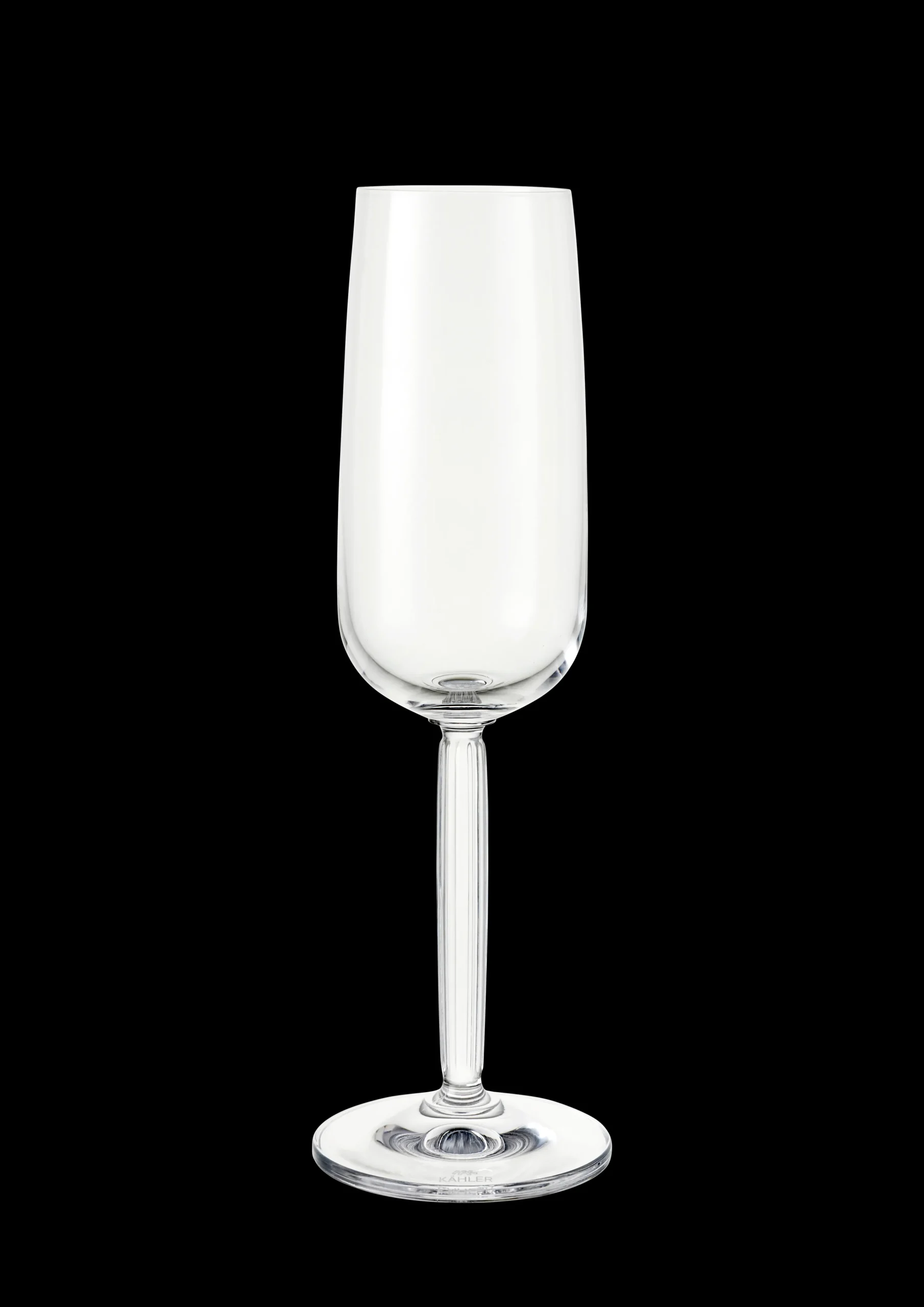 New Kähler Hammershøi Champagneglas 24 cl klar 2 stk. | Køb her