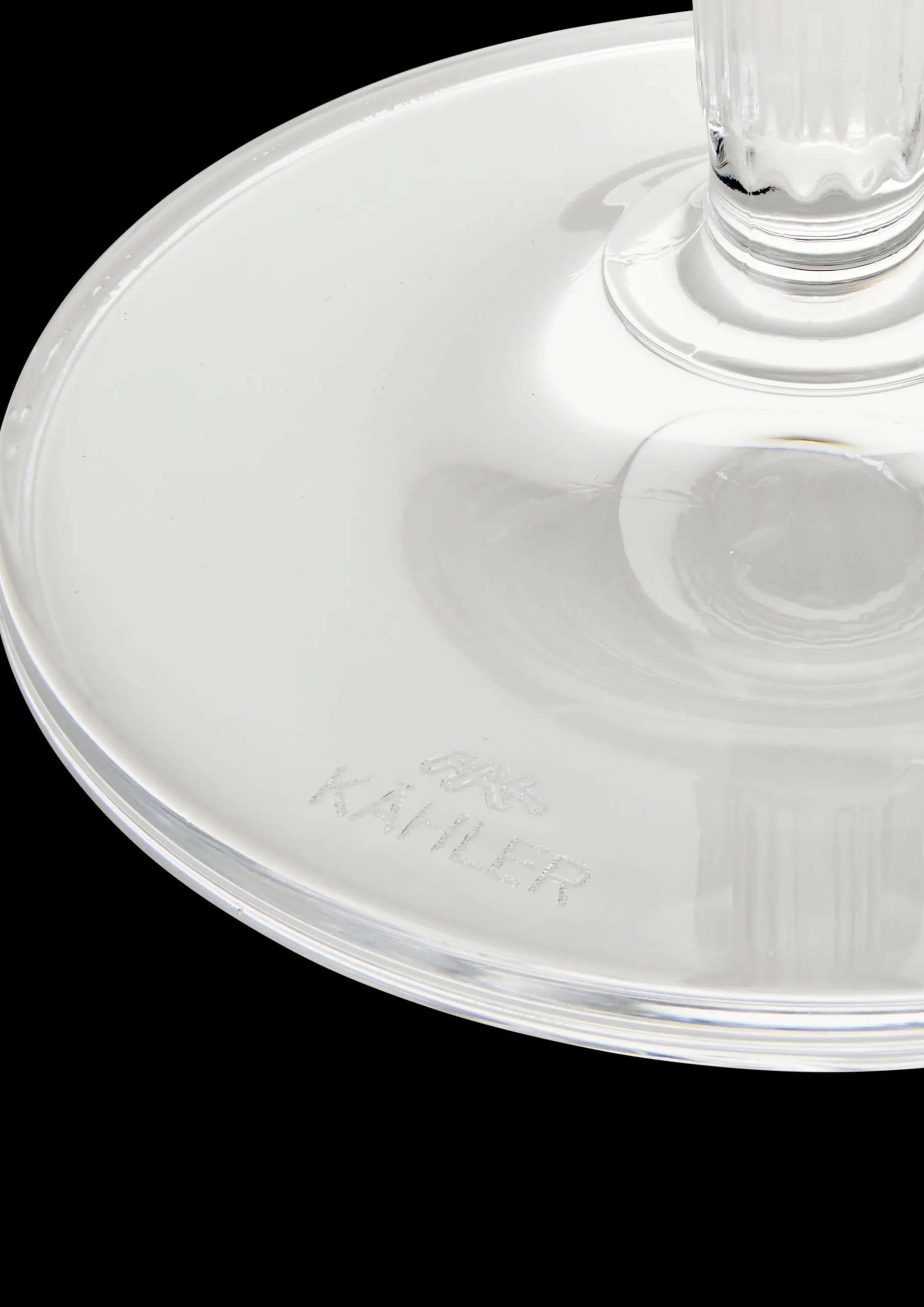 New Kähler Hammershøi Champagneglas 24 cl klar 2 stk. | Køb her