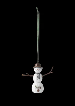 Best Kähler Hammershøi Christmas Snemand hængende H9.5 hvid deko